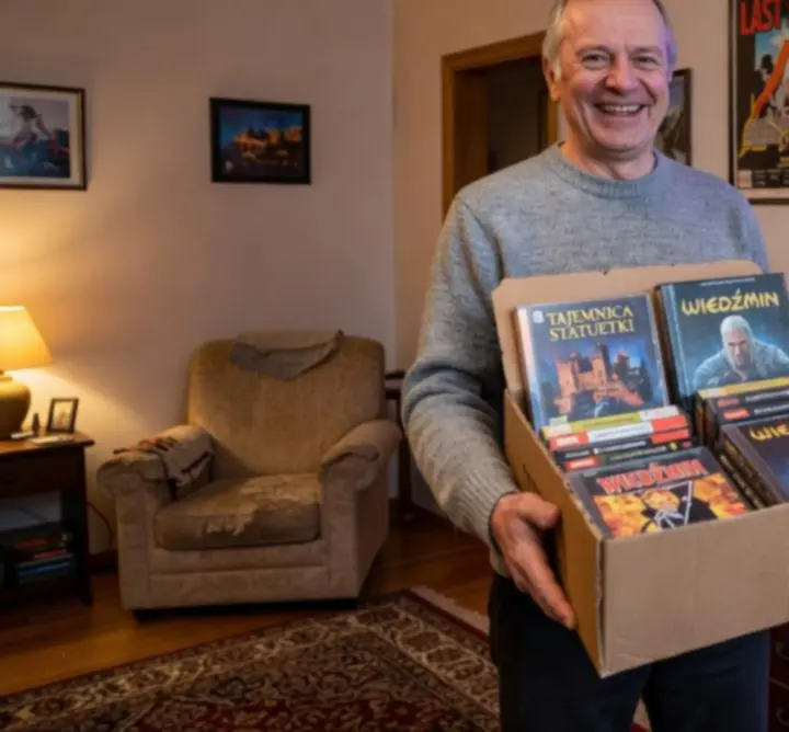 Klienci prezentujący swoje kolekcje gier i retro mediów z ZAGRY STAGE